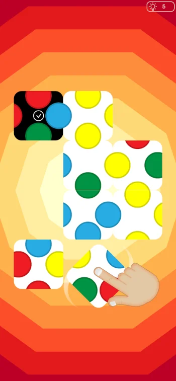 Spin Tiles - Mosaic Puzzle - скриншот 1