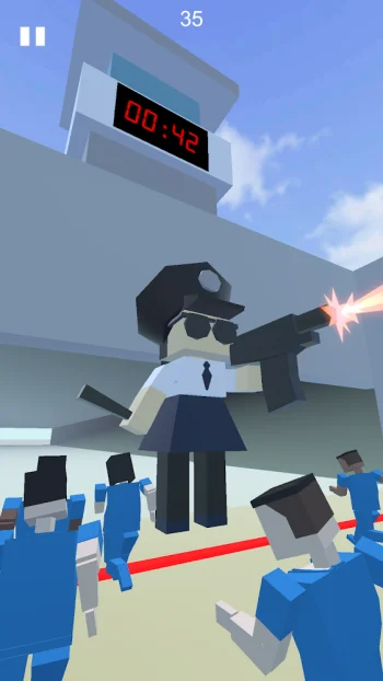 Squid Planet:Crazy Jailbreak - скриншот 4