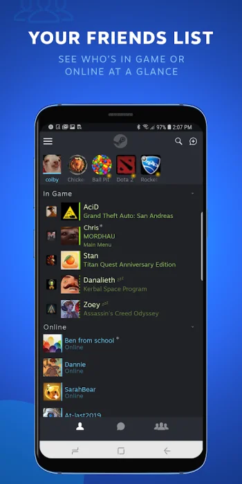 Steam Chat - скриншот 1