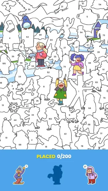 Sticker Book: Color By Number - скриншот 2