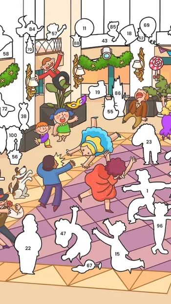 Sticker Book: Color By Number - скриншот 4
