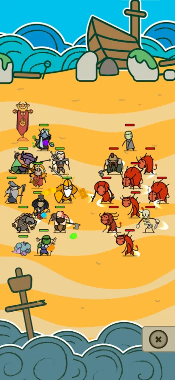 Summoners Legend: АФК idle РПГ - скриншот 3