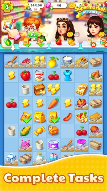 Supermarket Affairs - Merge - скриншот 5