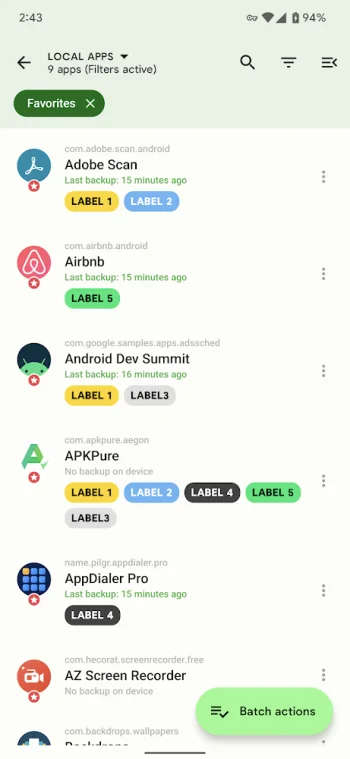 Swift Backup - скриншот 2