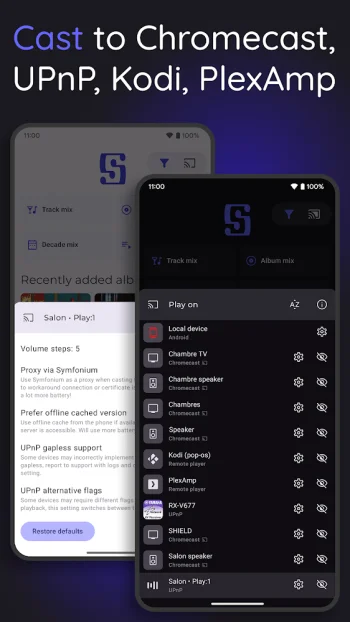 Symfonium: Music player & cast - скриншот 5