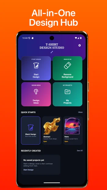 T-Shirt Design Studio - скриншот 1