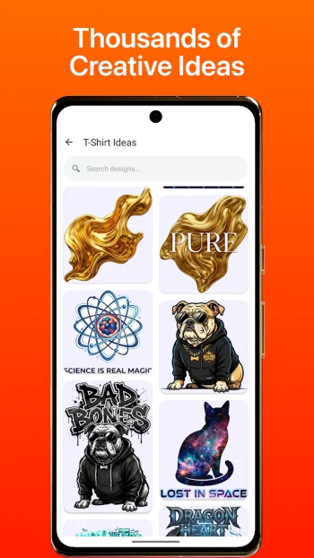 T-Shirt Design Studio - скриншот 2