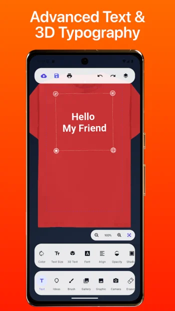 T-Shirt Design Studio - скриншот 4