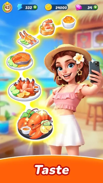 Tasty Travels: Merge Game - скриншот 4