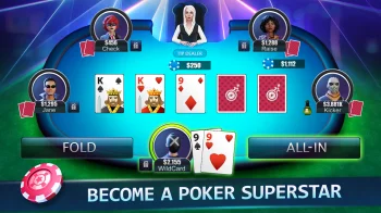 Texas Holdem Poker Face Live - скриншот 1