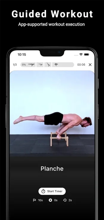Thenics: Calisthenics Coach - скриншот 4