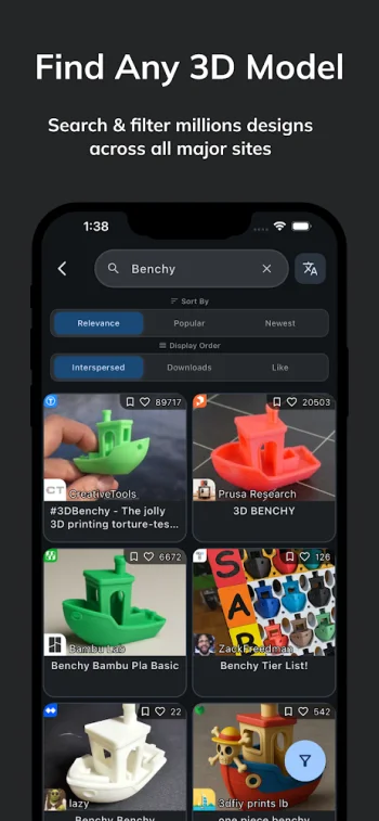 Thingiverse MakerWorld | 3Drop - скриншот 5