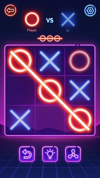 крестики нолики: игры на двоих - скриншот 1