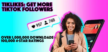 TikLikes- Get tiktok followers - скриншот 1