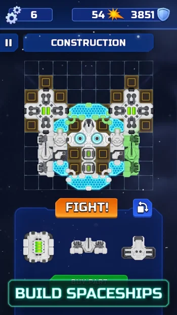 Tiny Space Arena: битвы 1v1 - скриншот 1
