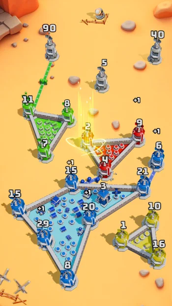 Tower Battle: Соединяй башни - скриншот 1