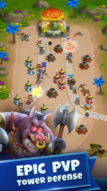 Tower Rush - Tower Defense TD - скриншот 1