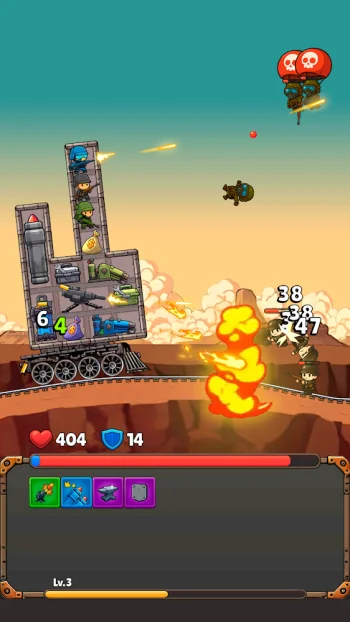 Train Attack: Merge War - скриншот 2