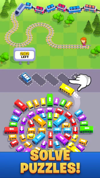 Train Rush: Traffic Jam - скриншот 1