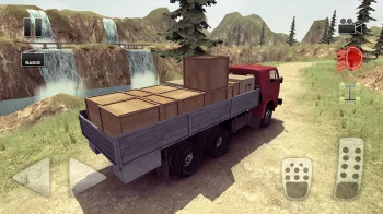 Truck Driver crazy road - скриншот 4