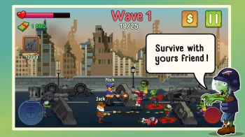 Two guys & Zombies: Онлайн - скриншот 1