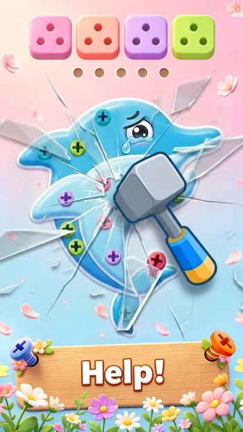 Unscrew Family:Bolt Puzzle - скриншот 2