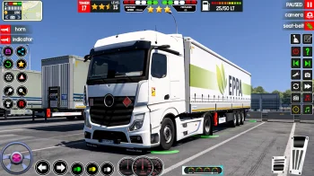 US Truck Driver_ Truck Game - скриншот 1