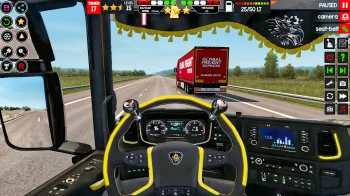 US Truck Driver_ Truck Game - скриншот 4