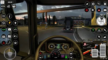 US Truck Driving Cargo Games - скриншот 2