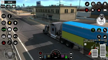 US Truck Driving Cargo Games - скриншот 3
