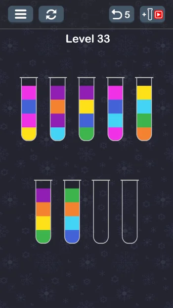 Water Sort Puzzle - скриншот 1