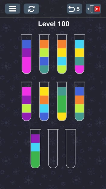 Water Sort Puzzle - скриншот 2