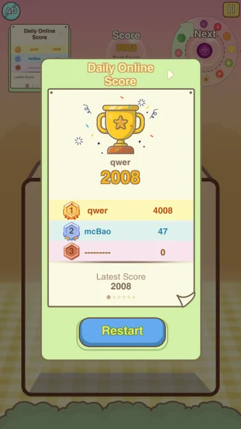 Watermelon Merge Game - скриншот 3