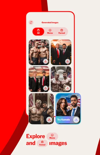 WOMBO Elections: AI Memes - скриншот 3