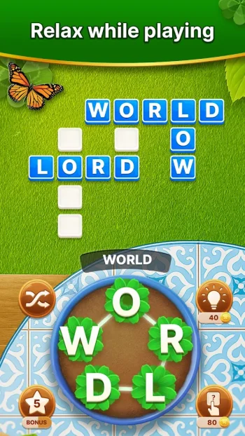 Word Garden : Crosswords - скриншот 1