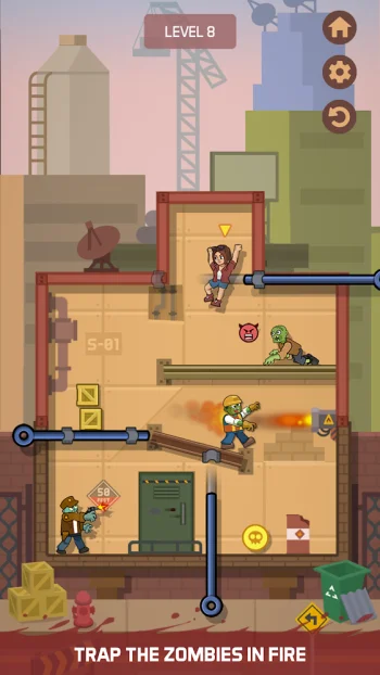 Zombie Escape: Pull the Pins! - скриншот 5