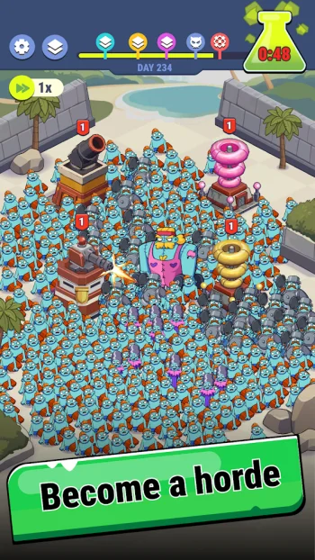 Zombie Lord: Tower Crushers - скриншот 1