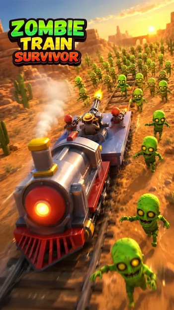 Zombie Train Survivor - скриншот 1