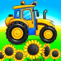 Трактор машинки игры для детей