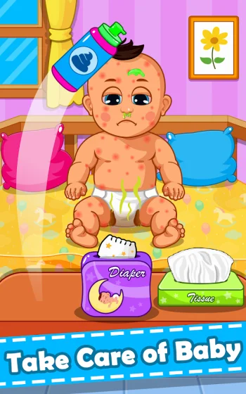 Baby Care: Kids & Toddler Game - скриншот 2