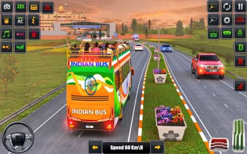 Indian Coach Bus Game City Bus - скриншот 4