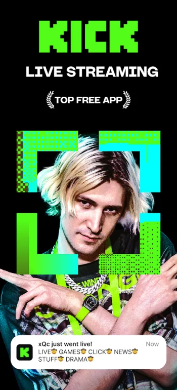 KICK: Live Streaming - скриншот 1