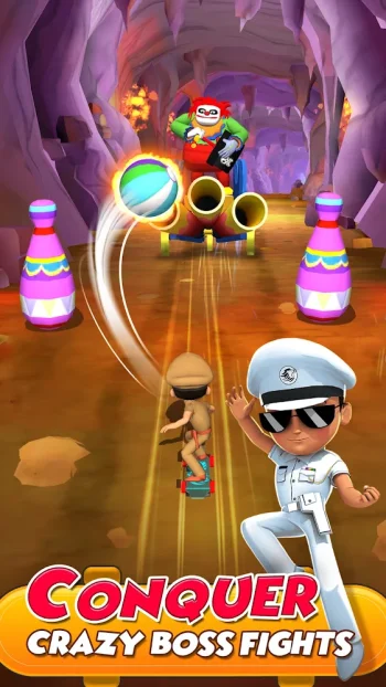 Little Singham Super Skater - скриншот 5