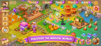 Magic School - Wizard Merge - скриншот 3