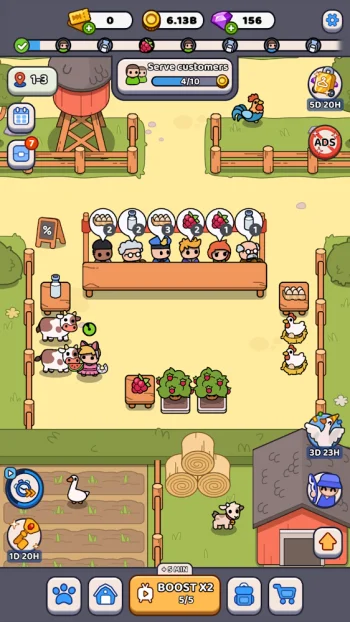 My Pocket Farm: Ферма и урожай - скриншот 1