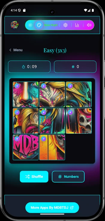 Sliding Picture Puzzle Escape - скриншот 3
