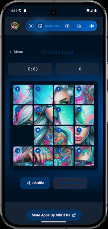 Sliding Picture Puzzle Escape - скриншот 5