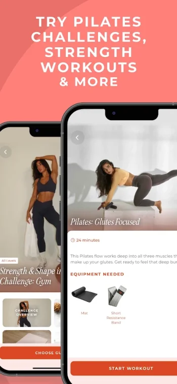 WeGLOW: Home Workout for Women - скриншот 2