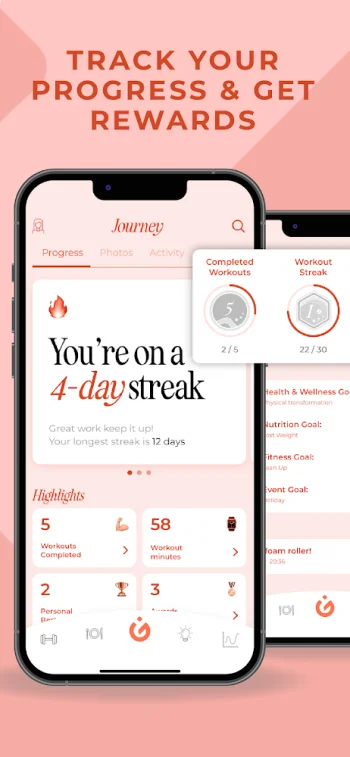 WeGLOW: Home Workout for Women - скриншот 3