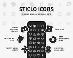 Sticlo Icons - Mono Icons - скриншот 1